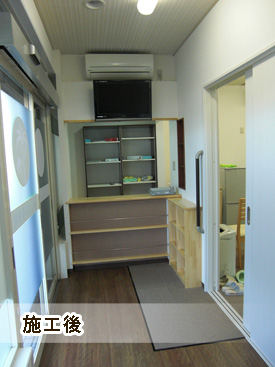 交野市　やしの木整骨院様　店舗改装工事3