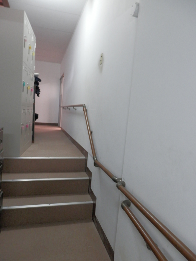 京都市 I 様邸 廊下 手摺設置工事