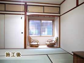 枚方市　S様邸　明り取りの窓取付