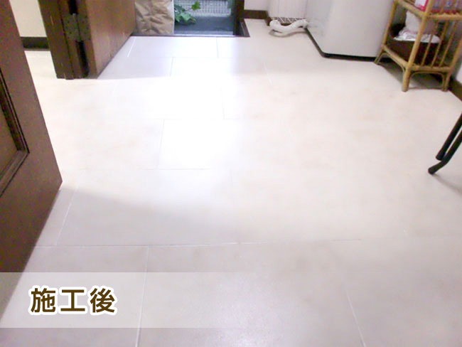 大和郡山市　K様邸　床貼替え