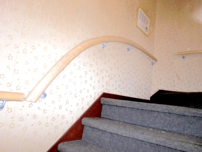 京都市内　W邸様　手すり取り付け